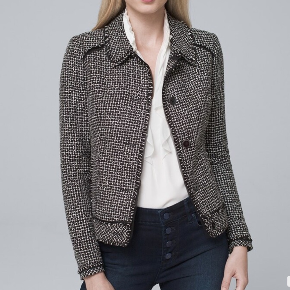WHBM TWEED JACKET